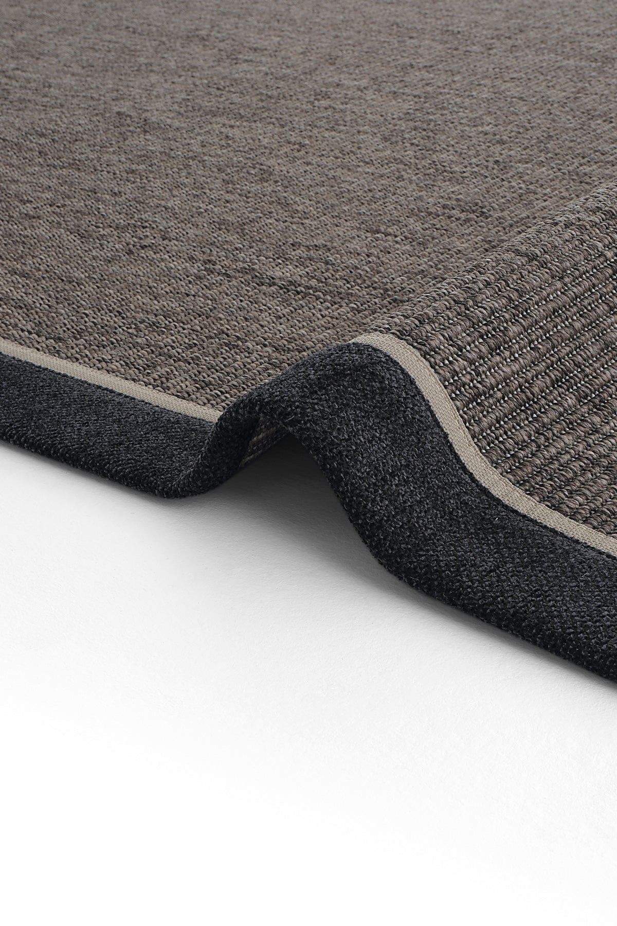 Sisalart Prag Keten Çift Bordür Sisal Halı - Sisal Halı