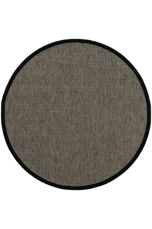 Sisalart Prag Keten Monterey Bordür Yuvarlak Sisal Halı - Sisal Halı