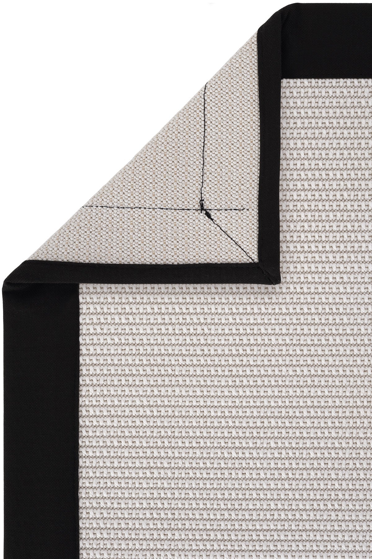 Sisalart Riga Keten Monterey Bordür Sisal Halı - Sisal Halı