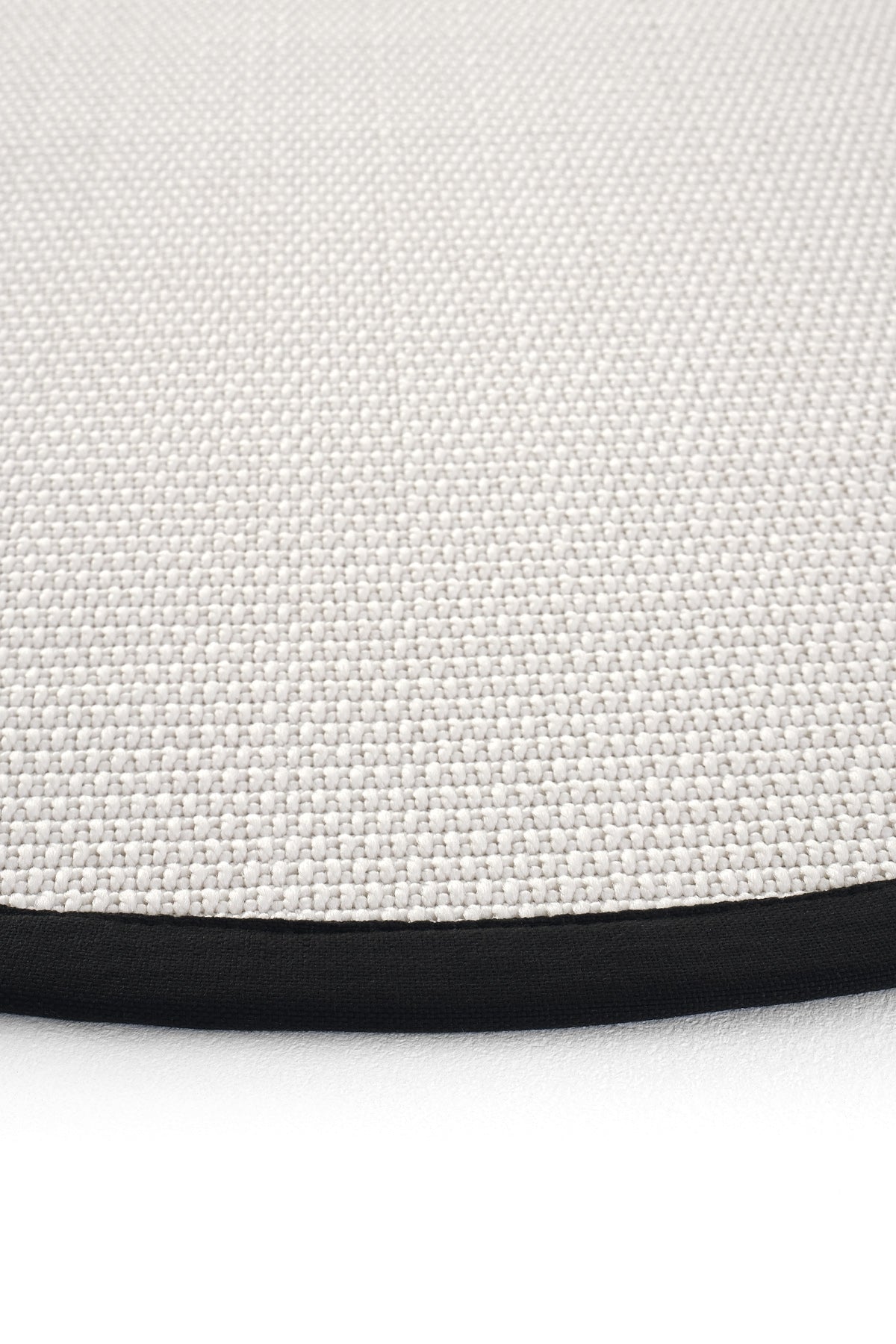 Sisalart Riga Keten Monterey Bordür Yuvarlak Sisal Halı - Sisal Halı