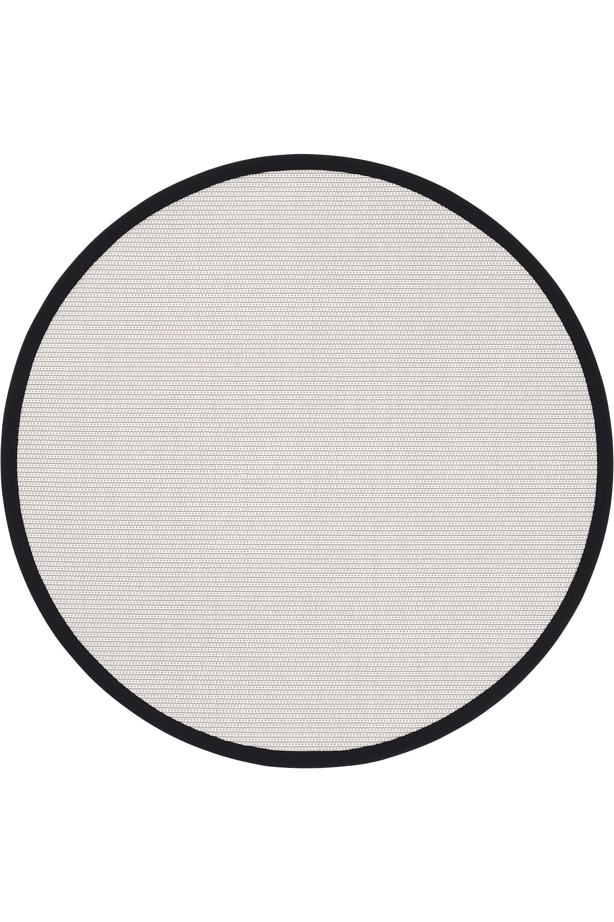 Sisalart Riga Keten Monterey Bordür Yuvarlak Sisal Halı - Sisal Halı