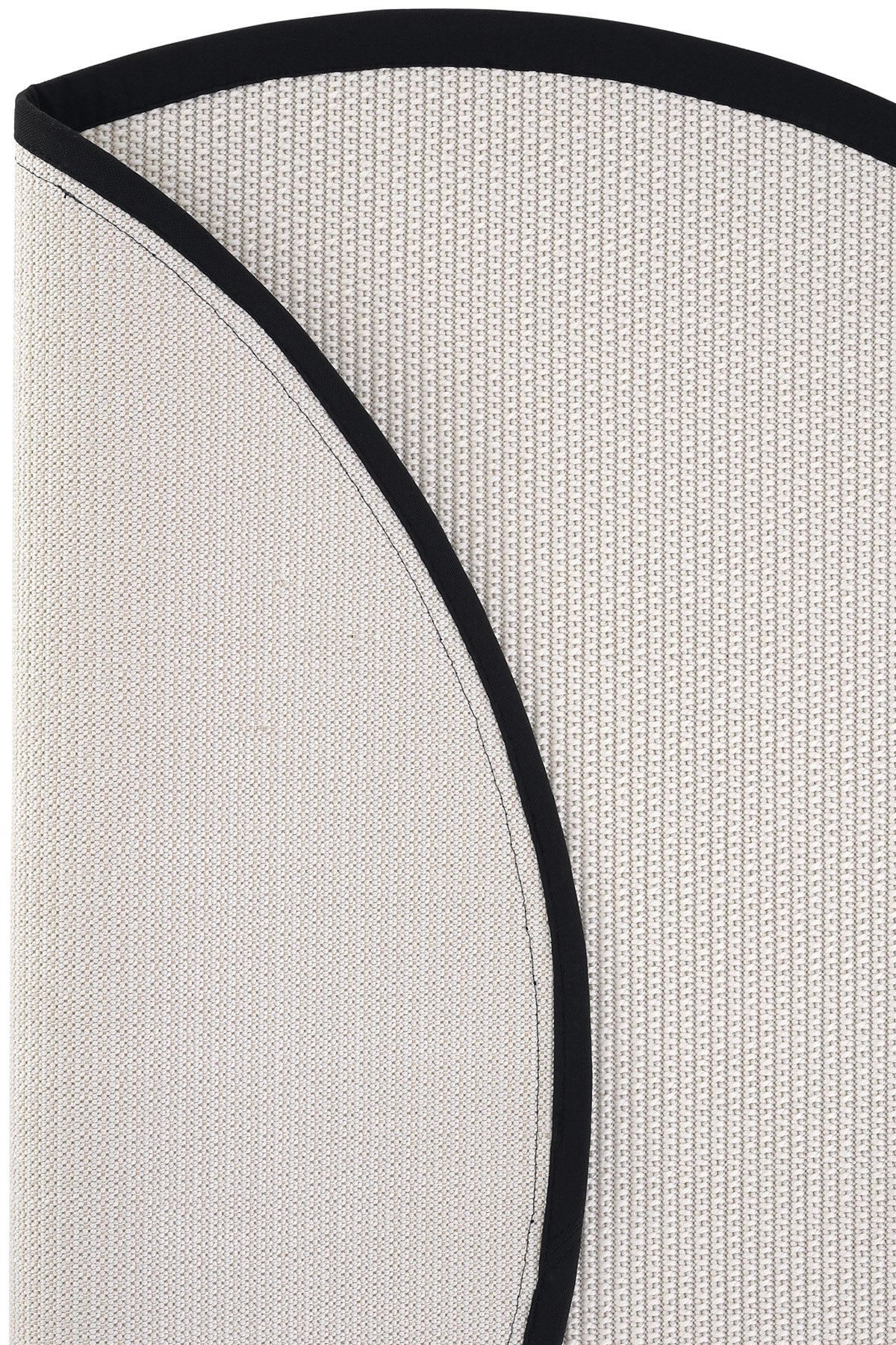 Sisalart Riga Keten Monterey Bordür Yuvarlak Sisal Halı - Sisal Halı