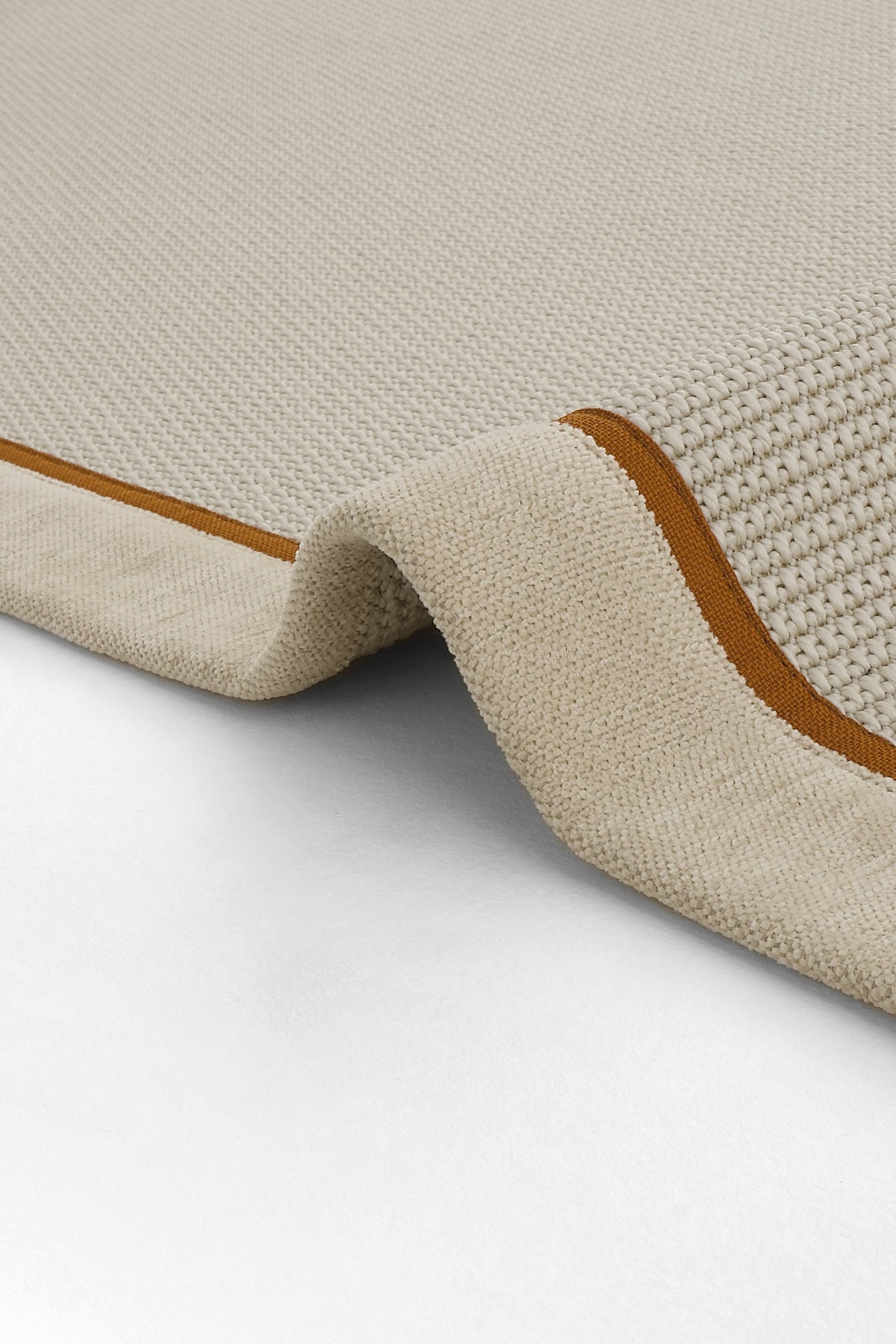 Sisalart Riga Keten Napoli Çift Bordür Sisal Halı - Sisal Halı