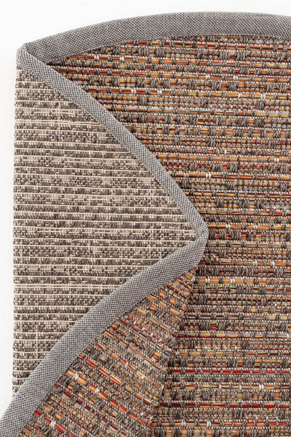 Sisalart Rio Keten Monterey Bordür Yuvarlak Sisal Halı - Sisal Halı
