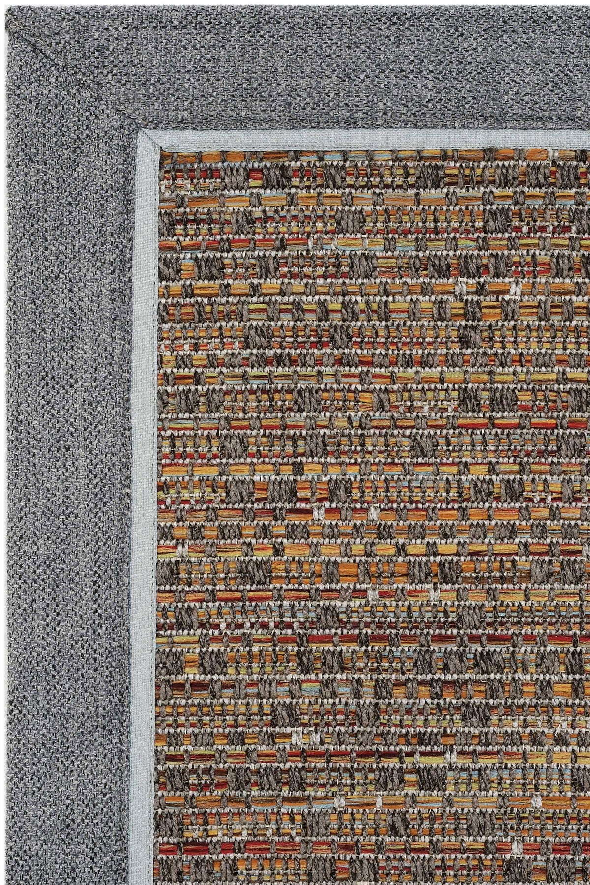 Sisalart Rio Keten Napoli Çift Bordür Sisal Halı - Sisal Halı