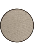 Resmi Galeri görüntüleyiciye yükleyin, Sisalart Roma Keten Monterey Bordür Yuvarlak Sisal Halı - Sisal Halı
