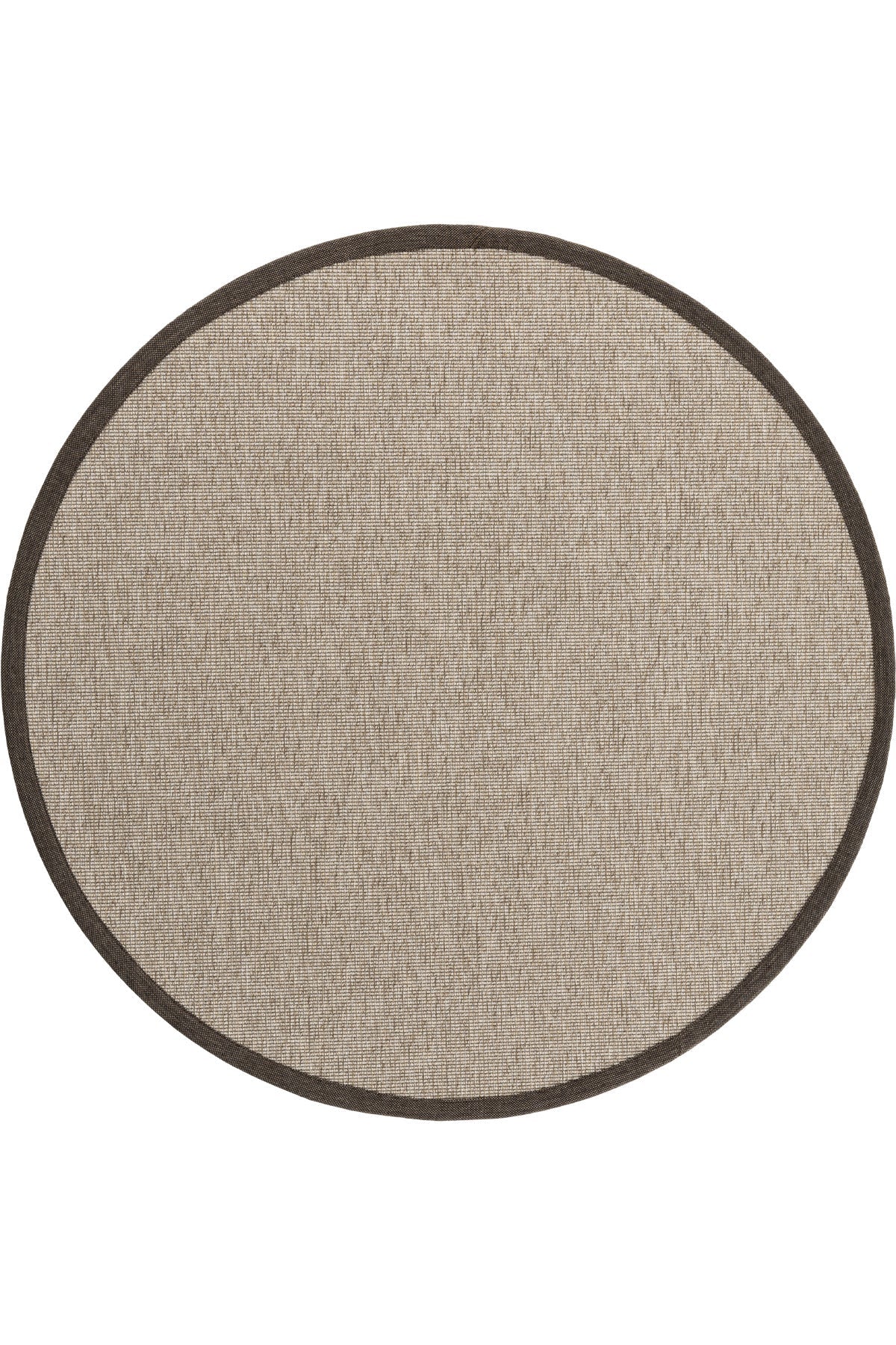 Sisalart Roma Keten Monterey Bordür Yuvarlak Sisal Halı - Sisal Halı