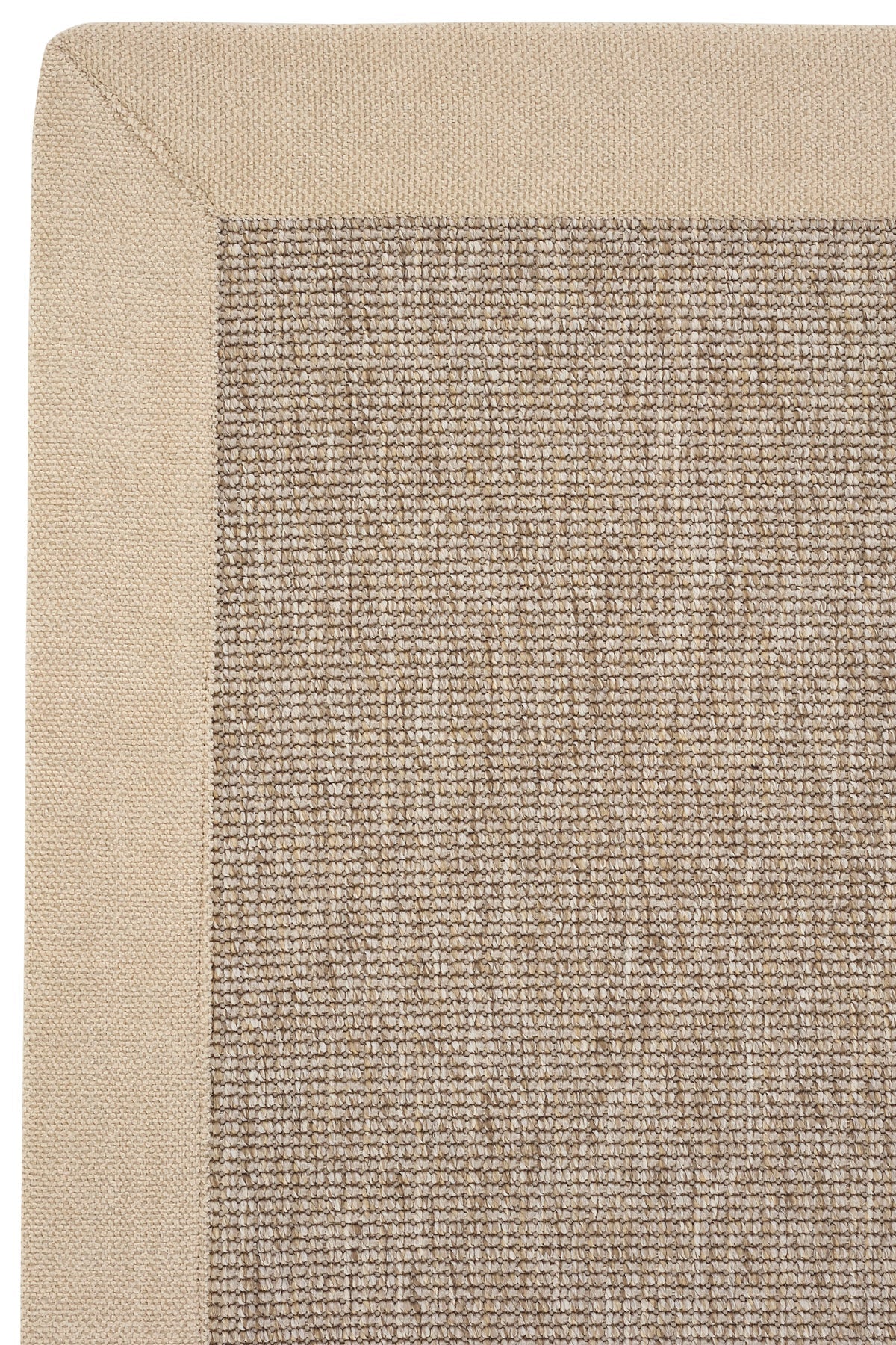 Sisalart Roma Keten Napoli Bordür Sisal Halı - Sisal Halı