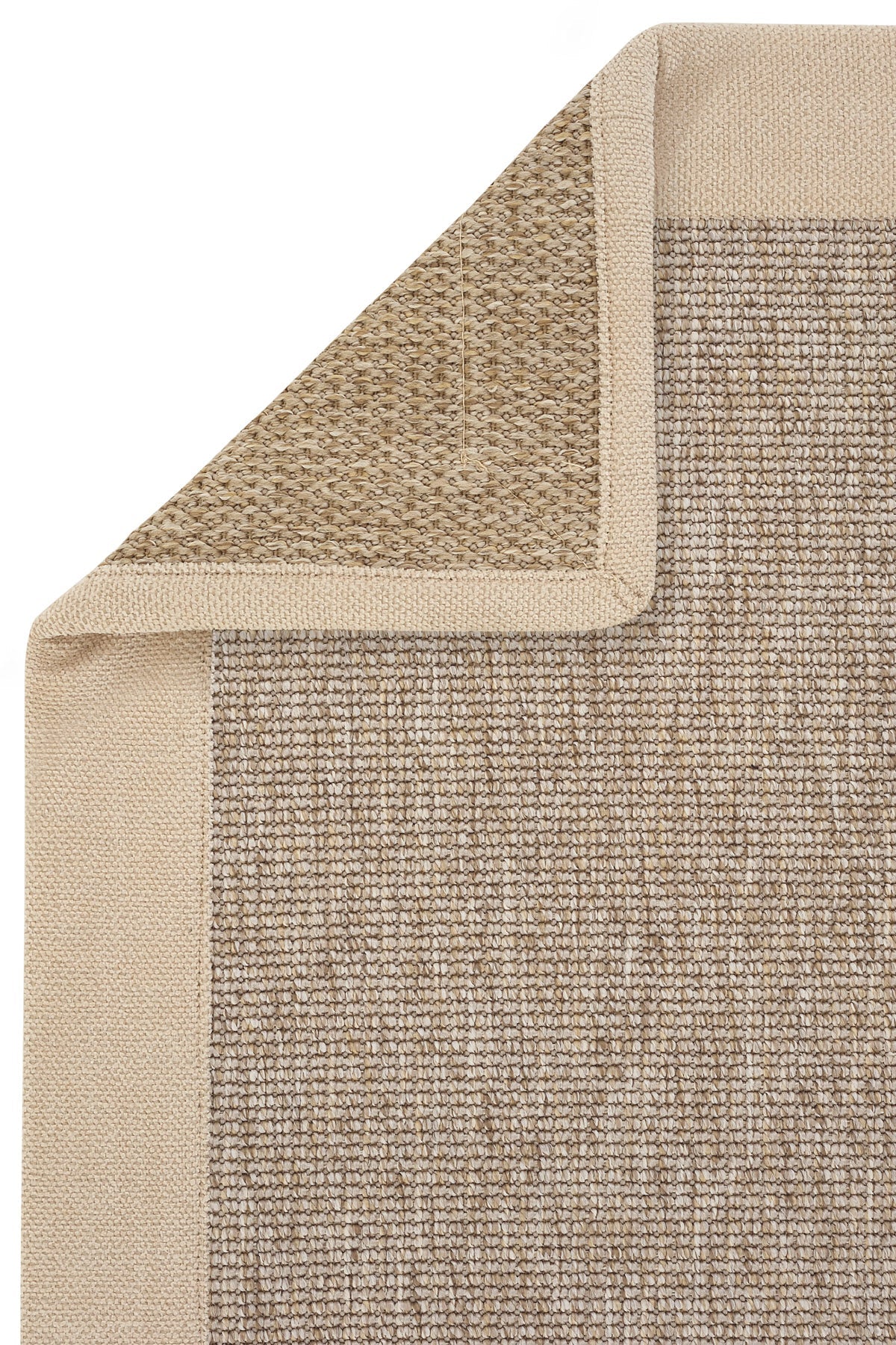 Sisalart Roma Keten Napoli Bordür Sisal Halı - Sisal Halı