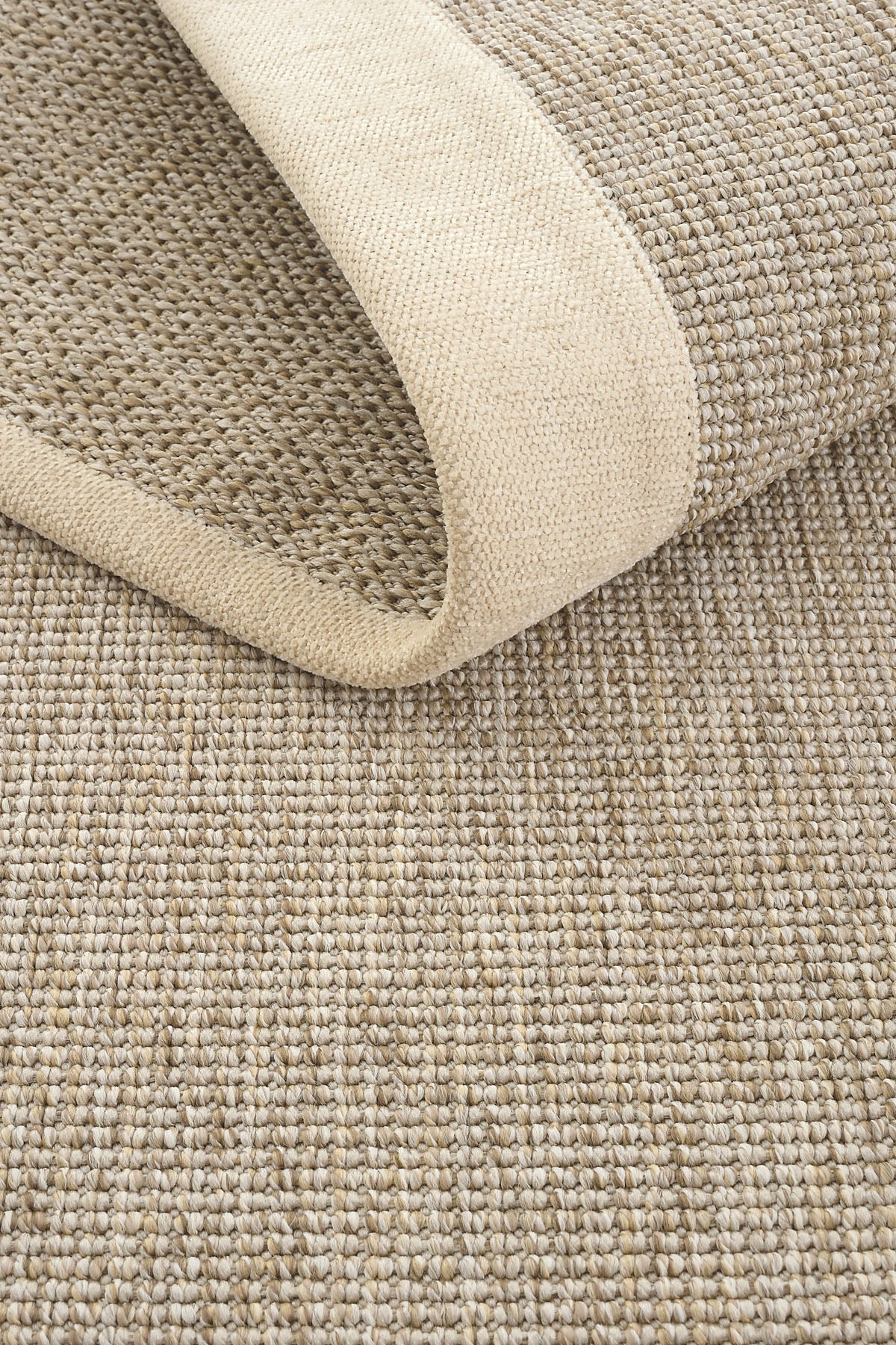 Sisalart Roma Keten Napoli Bordür Sisal Halı - Sisal Halı