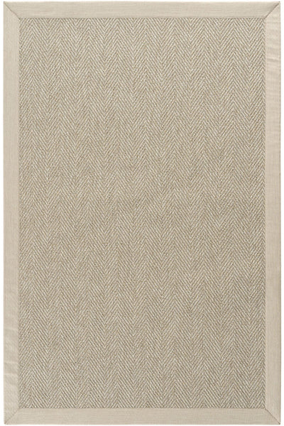 Sydney Keten Bordürlü Sisal Halı | Sisalart