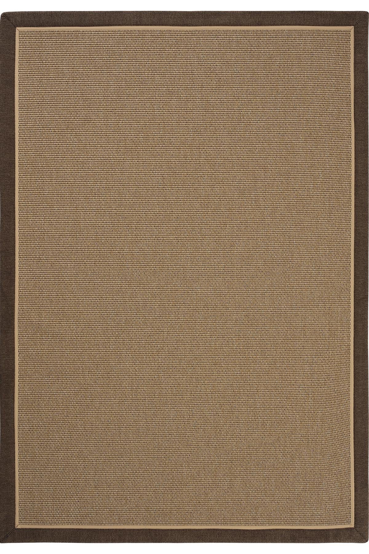 Sisalart Toronto Keten Napoli Çift Bordür Sisal Halı - Sisal Halı