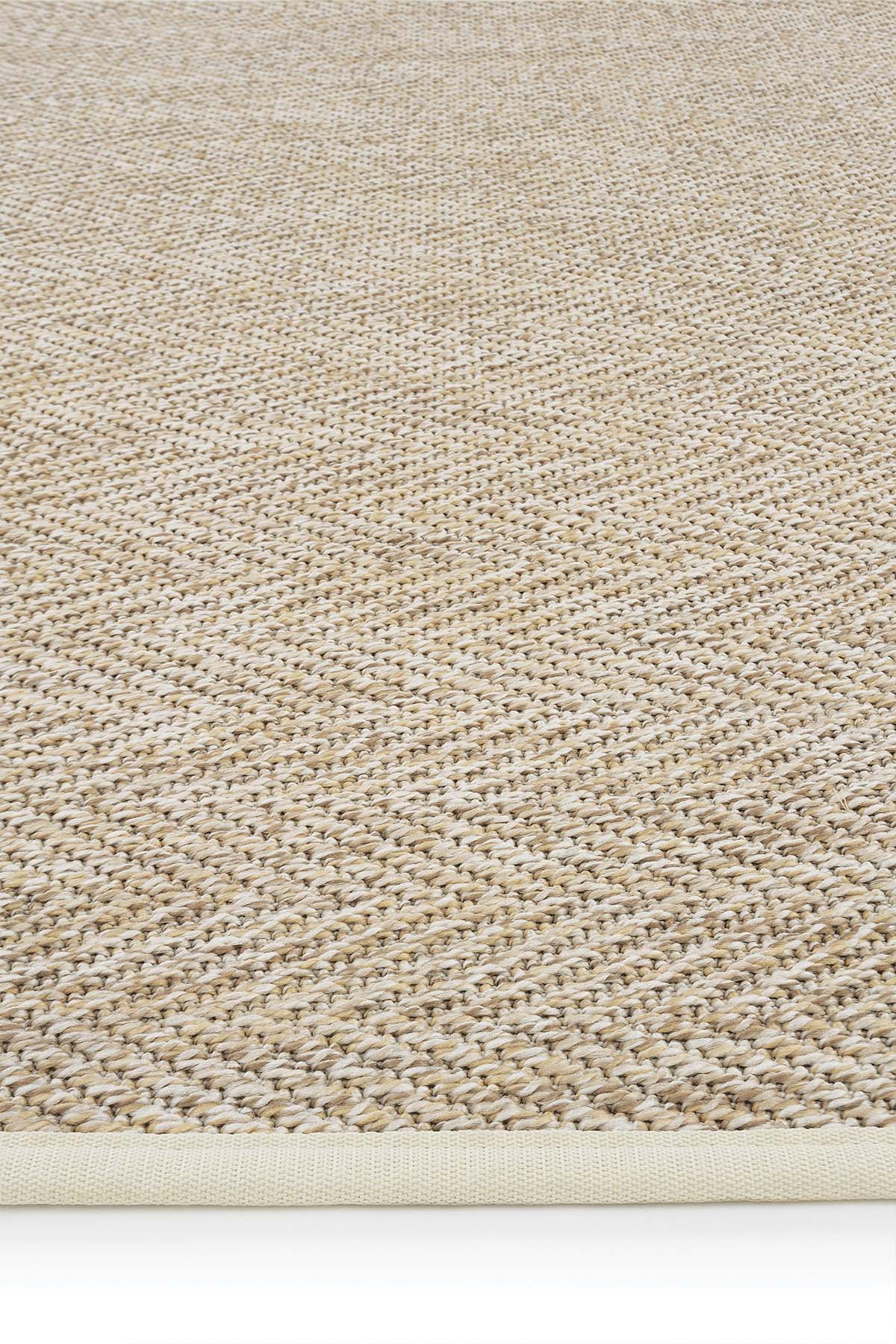 Sydney Krem Biye Bordürlü Sisal Halı | Sisalart - Sisal Halı